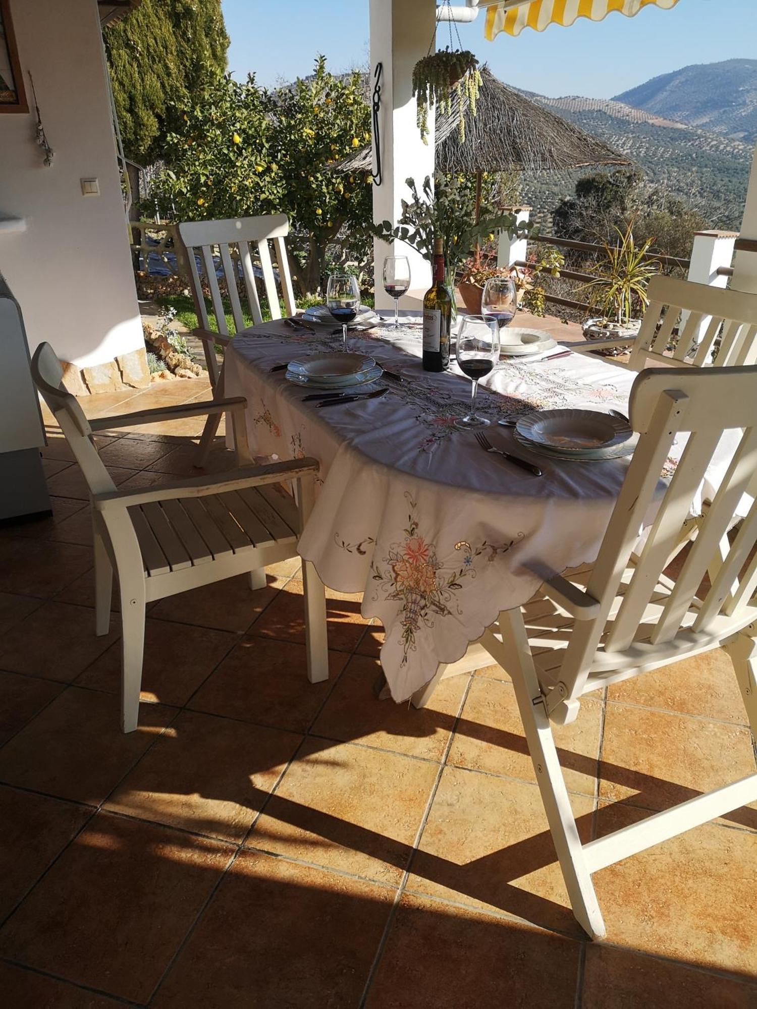 Casa La Serena Iznájar Kamer foto